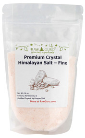 3 PACK of Windy City Organics Raw Guru Pink Crystal Himalayan Salt -- 16 oz