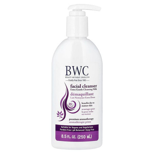 <img alt="Beauty Without Cruelty, Facial Cleanser, Extra Gentle Cleansing Milk, 8.5 fl oz (250 ml) (Discontinued Item)" title="Beauty Without Cruelty, Facial Cleanser, Extra Gentle Cleansing Milk, 8.5 fl oz (250 ml) (Discontinued Item),000056454048"