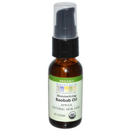 Aura Cacia, Organic Baobab Oil, Skin Care Oil, 1 fl oz (30 ml)