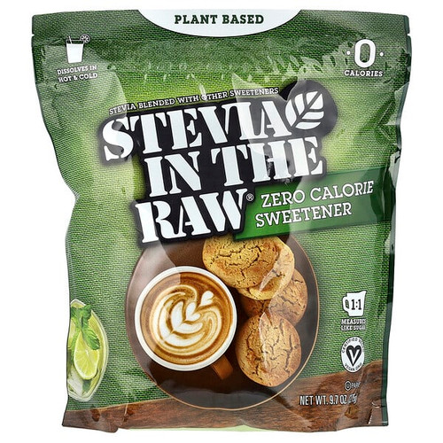 <img alt="In the Raw, Stevia In The Raw, Zero Calorie Sweetener, 9.7 oz (275 g)" title="In the Raw, Stevia In The Raw, Zero Calorie Sweetener, 9.7 oz (275 g),044800750062"