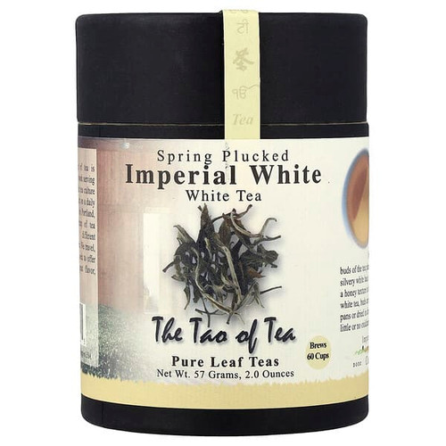 <img alt="The Tao of Tea, Spring Plucked White Tea, Imperial White, 2 oz (57 grams)" title="The Tao of Tea, Spring Plucked White Tea, Imperial White, 2 oz (57 grams),689951210005"