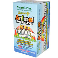 Natures Plus, Source of Life, Animal Parade, Kids Immune Booster, Natural Tropical Berry Flavor, 90 Animals