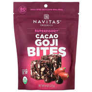 <img alt="Navitas Organics, Superfood+, Cacao Goji Bites, 8 oz (227 g)" title="Navitas Organics, Superfood+, Cacao Goji Bites, 8 oz (227 g),858847000239"
