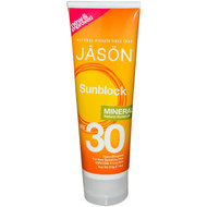 Jason Natural, Sun, Mineral Sunscreen, SPF 30, 4 oz (113 g) (Discontinued Item)