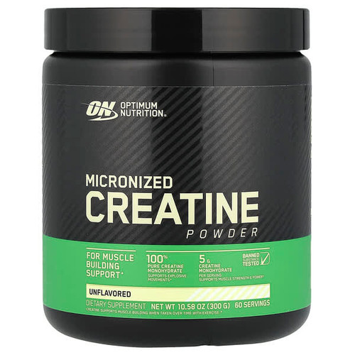<img alt="Optimum Nutrition, Micronized Creatine Powder, Unflavored, 10.58 oz (300 g)" title="Optimum Nutrition, Micronized Creatine Powder, Unflavored, 10.58 oz (300 g),748927023848"