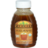 FunFresh Foods, Organic Blue Agave, Gourmet Dipping Nectar, Caramel, 8 fl oz (236.64 ml)