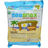 SeaSnax, Organic Premium Roasted Seaweed, The Original, 20 Large Sheets, 2.16 oz (60 g)