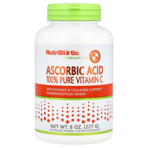 <img alt="NutriBiotic, Immunity, Ascorbic Acid, 100% Pure Vitamin C, Crystalline Powder, 8 oz (227 g)" title="NutriBiotic, Immunity, Ascorbic Acid, 100% Pure Vitamin C, Crystalline Powder, 8 oz (227 g),728177002008"