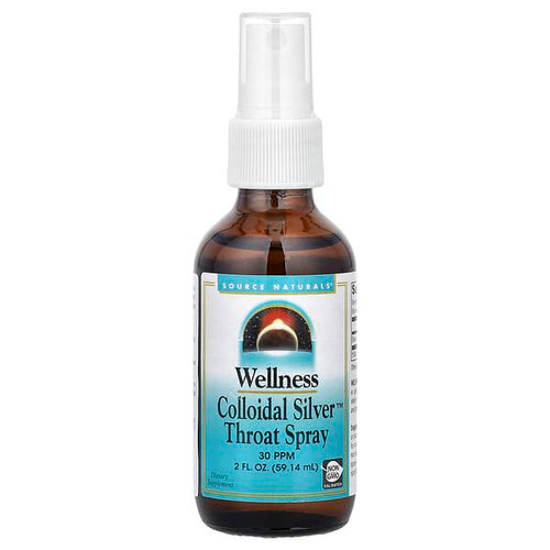 <img alt="Source Naturals, Wellness Colloidal Silver  Throat Spray, 2 fl oz (59.14 ml)" title="Source Naturals, Wellness Colloidal Silver  Throat Spray, 2 fl oz (59.14 ml),021078010289"