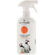 ATTITUDE, Laundry Stain Remover, Citrus Zest, 27.1 fl oz (800 ml)
