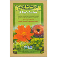 High Mowing Organic Seeds, A Bees Garden, Organic Seed Collection, Variety Pack, 5 Packets