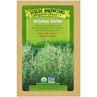 High Mowing Organic Seeds, Kitchen Herbs, Organic Seed Collection, Variety Pack, 5 Packets