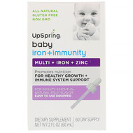 UpSpring, Iron + Immunity, Baby, 2 fl oz (60 ml)