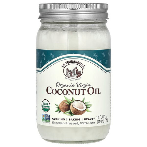 <img alt="La Tourangelle, Organic Virgin Coconut Oil, 14 fl oz (414 ml)" title="La Tourangelle, Organic Virgin Coconut Oil, 14 fl oz (414 ml),857190000736"