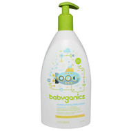 BabyGanics, Extra Gentle, Moisturizing Daily Lotion, Fragrance Free, 17 fl oz (502 ml)