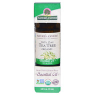 Natures Answer, Organic Essential Oil, 100% Pure Tea Tree, 0.5 fl oz (15 ml)