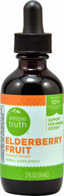 3 PACK of Simple Truth Elderberry Fruit -- 2 fl oz