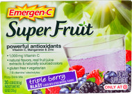 Emergen-C Super Fruit  Triple Berry Blast - 30 Packets