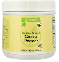 Vitaco, Certified Organic Cocoa Powder - Non GMO - 12 oz (340 g)