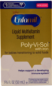 Enfamil, Poly-Vi-Sol with Iron Multivitamin Supplement Drops - 1.67 fl oz