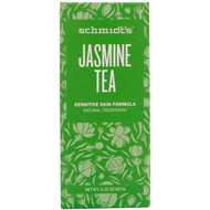 Schmidts Naturals, Natural Deodorant, Sensitive Skin Formula, Jasmine Tea, 3.25 oz (92 g)