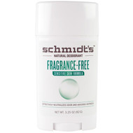 Schmidts Natural Deodorant, Sensitive Skin Formula, Fragrance-Free, 3.25 oz (92 g)