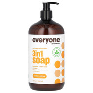 <img alt="Everyone, 3 in 1 Soap, Cedar + Citrus, 32 fl oz (946 ml)" title="Everyone, 3 in 1 Soap, Cedar + Citrus, 32 fl oz (946 ml),636874220017"