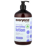 <img alt="Everyone, Nourishing Lotion, Lavender + Aloe, 32 fl oz (946 ml)" title="Everyone, Nourishing Lotion, Lavender + Aloe, 32 fl oz (946 ml),636874040820"