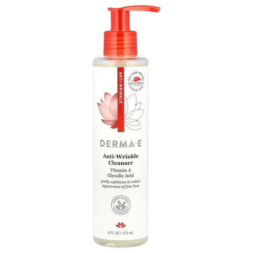 <img alt="DERMA E, Anti-Wrinkle Cleanser, 6 fl oz (175 ml)" title="DERMA E, Anti-Wrinkle Cleanser, 6 fl oz (175 ml),030985004816"