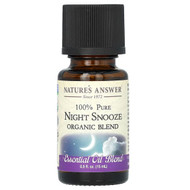 <img alt="Natures Answer, 100% Pure Organic Essential Oil Blend, Night Snooze, 0.5 fl oz (15 ml)" title="Natures Answer, 100% Pure Organic Essential Oil Blend, Night Snooze, 0.5 fl oz (15 ml),083000266935"