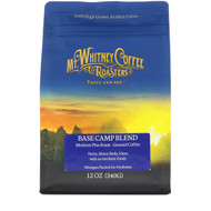 Mt. Whitney Coffee Roasters, Base Camp Blend, Medium Plus Roast, Ground Coffee, 12 oz (340 g)