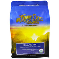 Mt. Whitney Coffee Roasters, Organic Peru, Medium Roast Whole Bean Coffee, 12 oz (340 g)