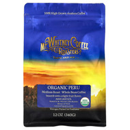 <img alt="Mt. Whitney Coffee Roasters, Organic Peru, Whole Bean Coffee, Medium Roast, 12 oz (340 g)" title="Mt. Whitney Coffee Roasters, Organic Peru, Whole Bean Coffee, Medium Roast, 12 oz (340 g),858645004002"