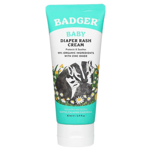 <img alt="Badger, Baby Diaper Rash Cream, Calendula, 2.9 fl oz (87 ml)" title="Badger, Baby Diaper Rash Cream, Calendula, 2.9 fl oz (87 ml),634084285017"