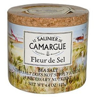 Le Saunier de Camargue, Fleur de Sel, Sea Salt, 4.4 oz (125 g)