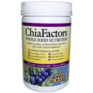Natural Factors, Chia Factors, Whole Food Nutrition, 12.6 oz (360 g)