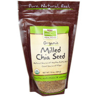 Now Foods, Real Food, Organic Milled Chia Seed, 10 oz (284 g)