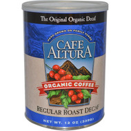 Cafe Altura, Organic Coffee, Regular Roast, Decaf, 12 oz (339 g)