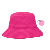 i play Inc., Reversible Bucket Hat, 9-18 Months, Hot Pink/Light Pink