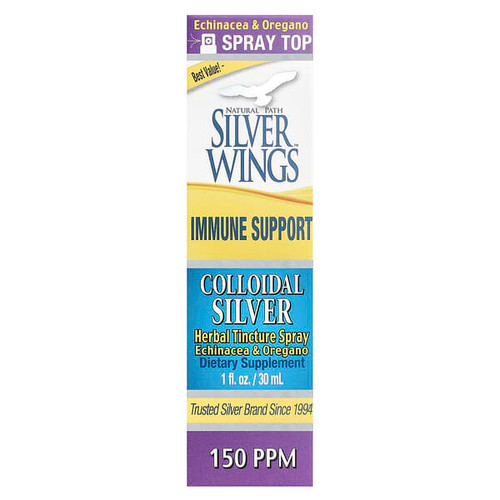 <img alt="Natural Path Silver Wings, Colloidal Silver Herbal Tincture Spray, Echinacea & Oregano, 1 fl oz (30 ml)" title="Natural Path Silver Wings, Colloidal Silver Herbal Tincture Spray, Echinacea & Oregano, 1 fl oz (30 ml),613405440441"