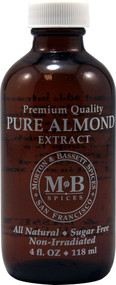 Morton & Bassett Pure Almond Extract -- 4 fl oz