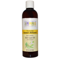 Aura Cacia, Skin Care Oil, Nurturing Sweet Almond, 16 fl oz (473 ml)