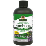 Natures Answer, Sambucus, Black Elderberry, 12,000 mg, 8 fl oz (240 ml)