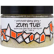 Zum Tub Bath Salts Patchouli-ylang ylang -- 12 oz