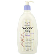 <img alt="Aveeno, Baby, Calming Comfort Lotion, Lavender & Vanilla, 18 fl oz (532 ml)" title="Aveeno, Baby, Calming Comfort Lotion, Lavender & Vanilla, 18 fl oz (532 ml),381371162628"