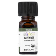 <img alt="Aura Cacia, Pure Essential Oil, Organic Lavender, 0.25 fl oz (7.4 ml)" title="Aura Cacia, Pure Essential Oil, Organic Lavender, 0.25 fl oz (7.4 ml),051381908010"