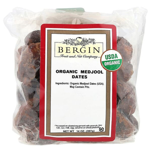 <img alt="Bergin Fruit and Nut Company, Organic Medjool Dates, 14 oz (397 g)" title="Bergin Fruit and Nut Company, Organic Medjool Dates, 14 oz (397 g),020526031364"