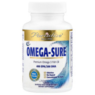 <img alt="Paradise Herbs, Omega Sure, Premium Omega-3 Fish Oil, 1,000 mg, 30 Pesco Vegetarian Softgels" title="Paradise Herbs, Omega Sure, Premium Omega-3 Fish Oil, 1,000 mg, 30 Pesco Vegetarian Softgels,601944777951"