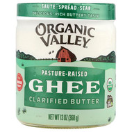 <img alt="Organic Valley, Ghee Clarified Butter, 13 oz (368 g)" title="Organic Valley, Ghee Clarified Butter, 13 oz (368 g),019336100100"