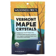 <img alt="Wilderness Poets, Organic Vermont Maple Crystals, 8 oz (226 g)" title="Wilderness Poets, Organic Vermont Maple Crystals, 8 oz (226 g),891617002705"